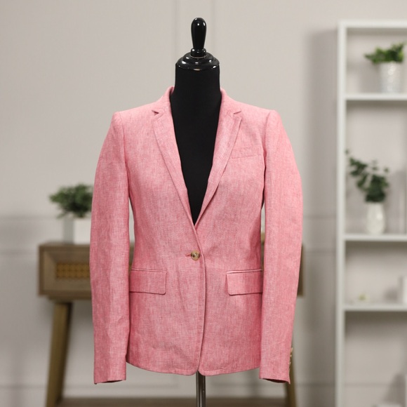 J. Crew Jackets & Blazers - 🆕 J. Crew Red/Pink Women's Blazer NWT